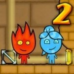 Картинка Fireboy and Watergirl 2 - Light Temple